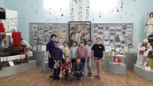 Дети отряда ЛДП Радуга ГБОУ ООШ с. Артюшкино посетили музей имени М.И.Чувашева в селе Старая Шентала