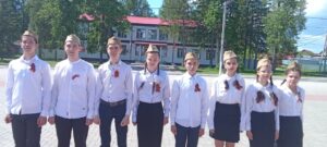 «Смотр строя и песни», посвящённый 80-летию Великой Победы